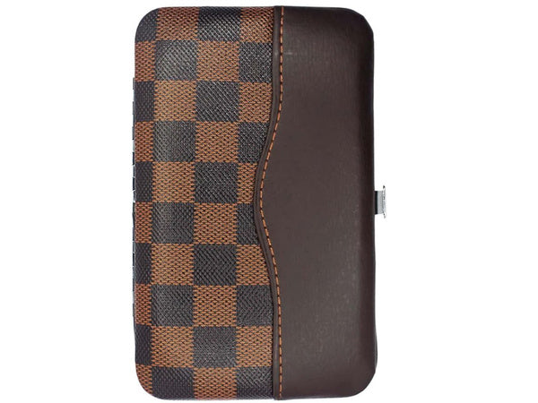 Nagų dailės rinkinys manikiūro pedikiūro dėklas nagų žnyplės 7 vnt.