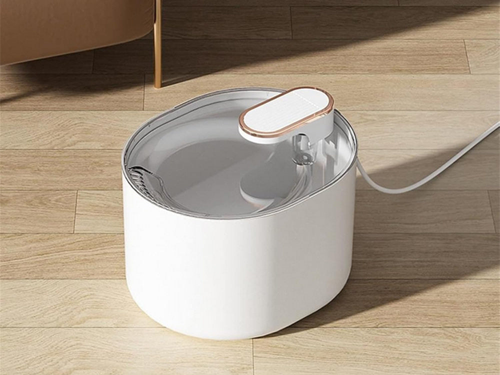 Automatinis kačių girdytuvas šunų vandens fontanas filtruoja vandens dubenėlį, Baltas, Szín, Fehér