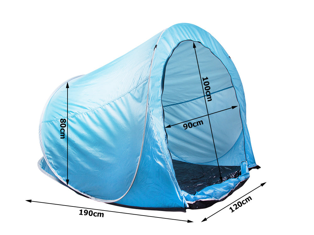 Paplūdimio palapinė savaime sulankstoma rakinama didelė iššokanti danga paplūdimiui