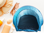 Paplūdimio palapinė savaime sulankstoma rakinama didelė iššokanti danga paplūdimiui