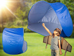 Paplūdimio palapinė savarankiškai sulankstomas ekranas didelis paplūdimio sodo uv apsauga