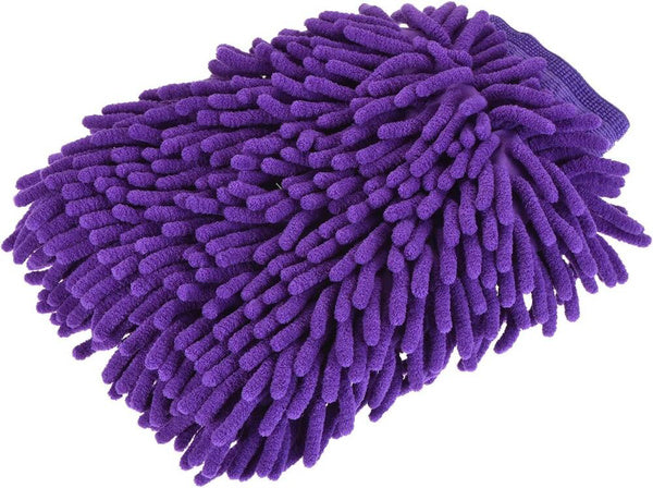 Mikropluošto audinio pirštinė, skirta plauti automobilių plovyklą ant rankų, Violetinė, Szín, Lila