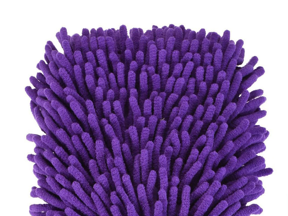 Mikropluošto audinio pirštinė, skirta plauti automobilių plovyklą ant rankų, Violetinė, Szín, Lila