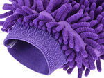 Mikropluošto audinio pirštinė, skirta plauti automobilių plovyklą ant rankų, Violetinė, Szín, Lila