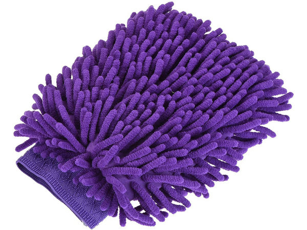Mikropluošto audinio pirštinė, skirta plauti automobilių plovyklą ant rankų, Violetinė, Szín, Lila