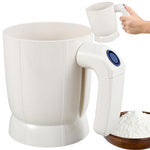 Miltų sijojimo sietas virtuvinis sietelis elektrinis puodų sietelis