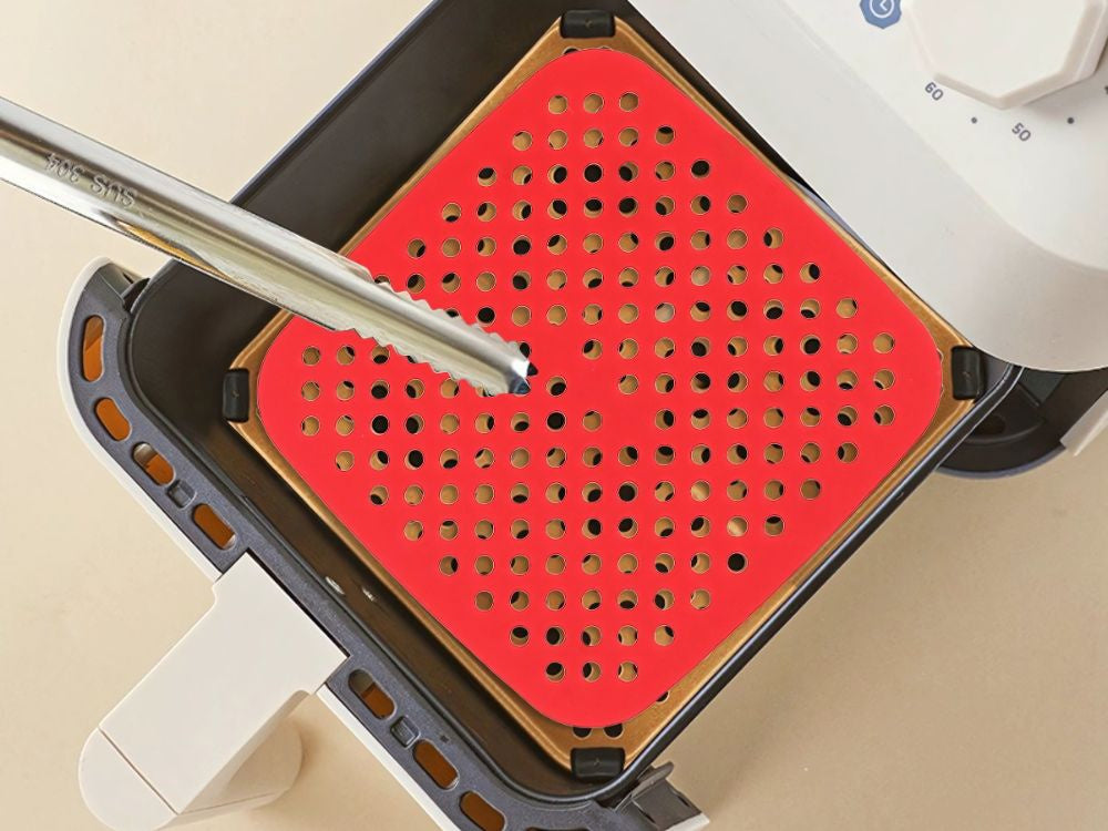 Air fryer's coast coupon, silikonas 21 cm kvadratinis