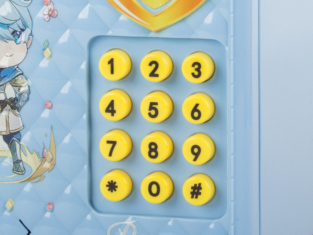 Pinigų dėžutė kasos aparato kodas banknotai monetos pinigai pin kodas, Mėlyna, Szín, Kék