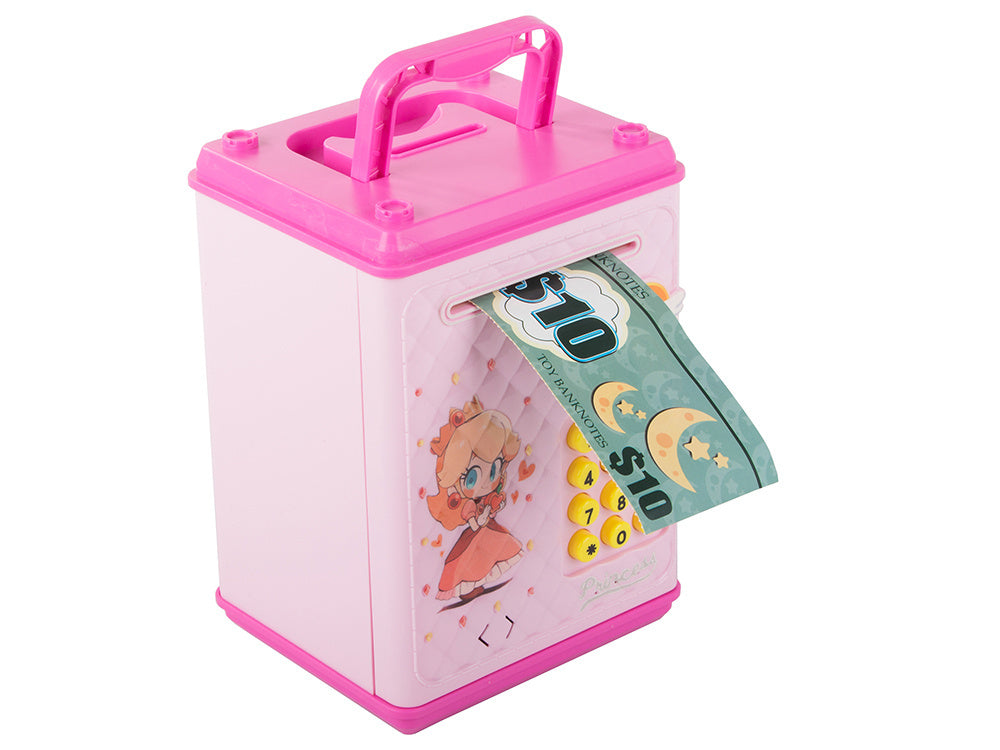 Pinigų dėžutė kasos aparato kodas banknotai monetos pinigai pin kodas, Rožinė, Szín, Rózsaszín