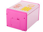 Pinigų dėžutė kasos aparato kodas banknotai monetos pinigai pin kodas, Rožinė, Szín, Rózsaszín