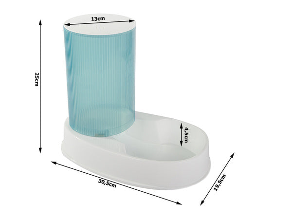 Šunų maisto dozatorius kačių maisto dubenėlis automatinis sauso maisto dozatorius