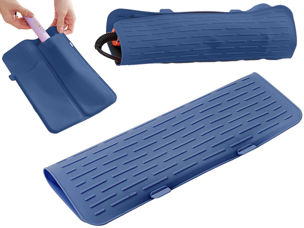 Silikono dangtelis maišelis plokščiam lygintuvui garbanojimo geležis plaukų džiovintuvas kelionės atveju