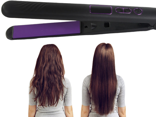 Plaukų tiesintuvo temperatūros kontrolė keramikinis tiesinimas