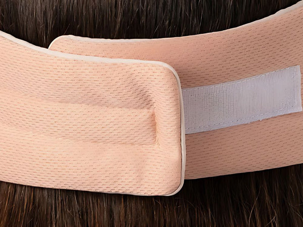 Miego kaukė patogiam miegui keliaujant 2 pusės šilta šalta