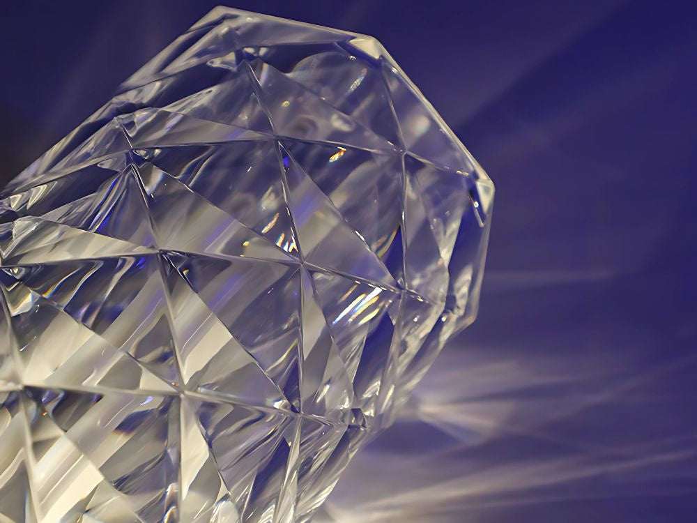 Oro drėkintuvas oro difuzorius aromaterapijos rūkas usb rgb kristalas