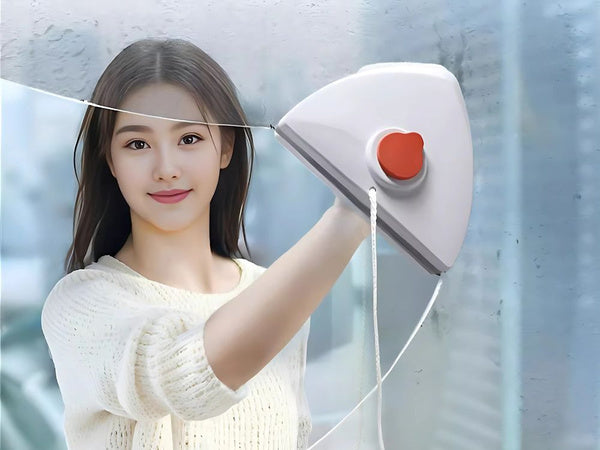 Dvipusis magnetinis langų valiklis su stipriais magnetais