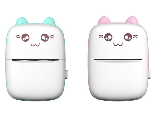 Mini terminis spausdintuvas belaidis nešiojamas nuotraukų atmintinių spausdintuvas