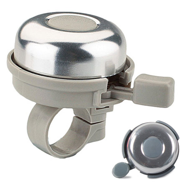 Dviračių varpas metalinis garsus tradicinis dviračio vairas dviratis, Sidabras, Szín, Ezüst