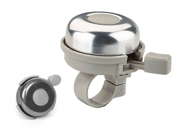 Dviračių varpas metalinis garsus tradicinis dviračio vairas dviratis, Sidabras, Szín, Ezüst