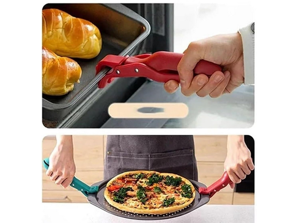 Karštos keptuvės rankena karštos keptuvės žnyplės cool gripper