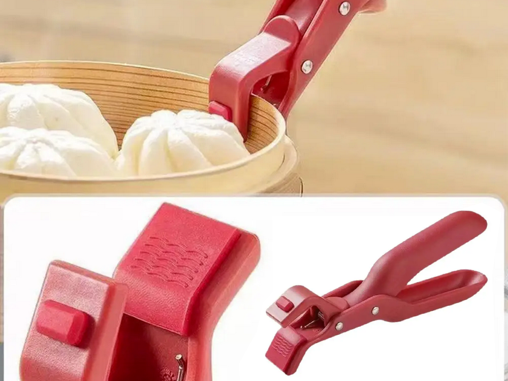 Karštos keptuvės rankena karštos keptuvės žnyplės cool gripper