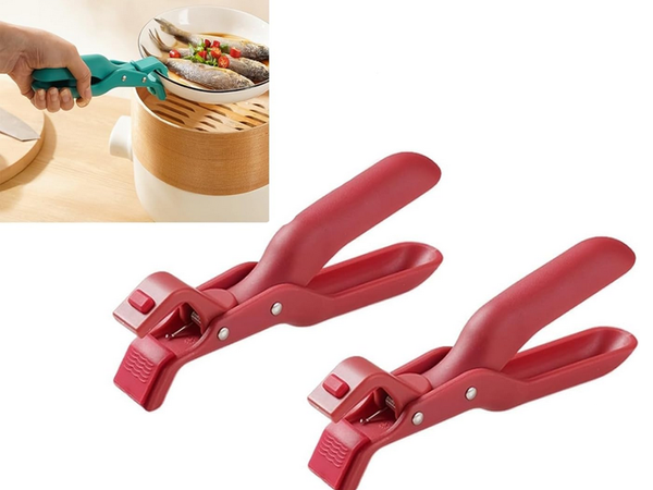 Karštos keptuvės rankena karštos keptuvės žnyplės cool gripper