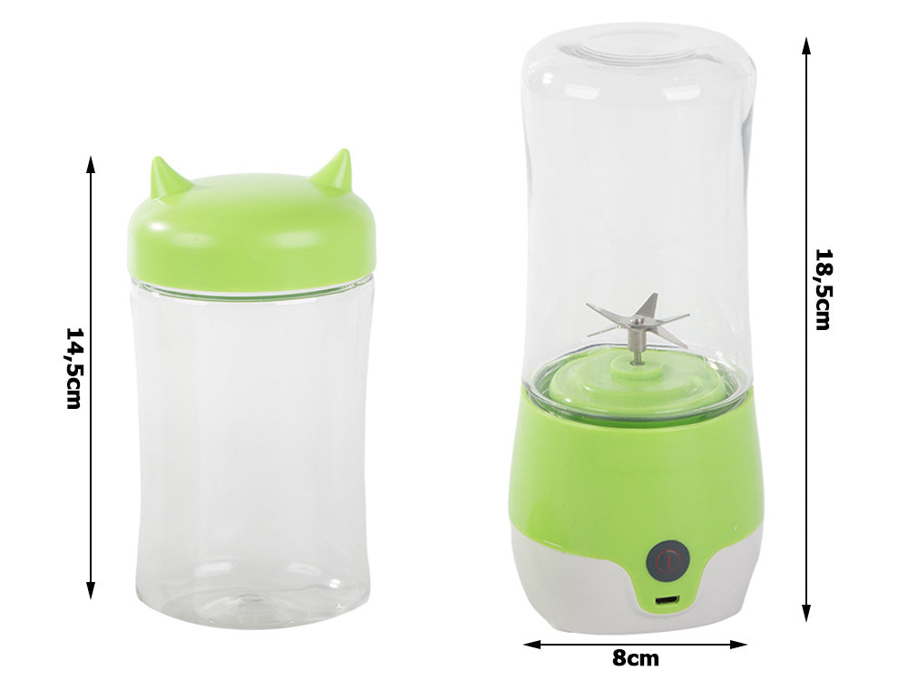 Kokteilių maišytuvas nešiojamas usb belaidis puodelis kokteilių konteineris