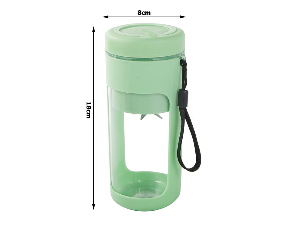 Smoothie blender nešiojamas usb belaidis ledo smulkintuvas lanyard