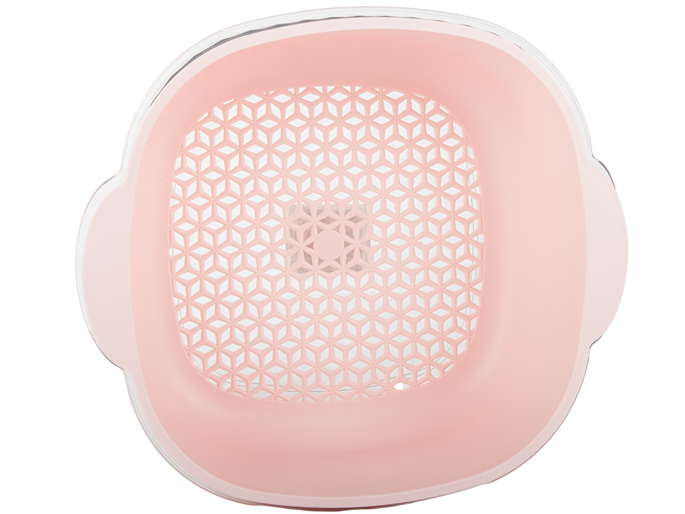 Dvigubas dubuo vaisiams plauti colander sietelis krepšelis sietelis sietelis sietelis