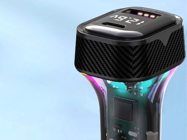 Greitas automobilinis įkroviklis usb-c 30w ir usb-a 15w, skirtas cigarečių uždegiklio lizdui