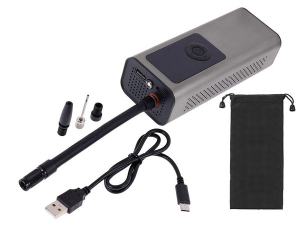 Akumuliatoriaus siurblys dviračio automobilio elektrinis kompresorius 10 barų lcd