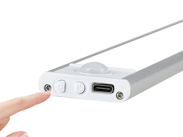 Usb 30 cm rankenos lempa usb 30 cm prisitvirtina prie stalčiaus jutiklio