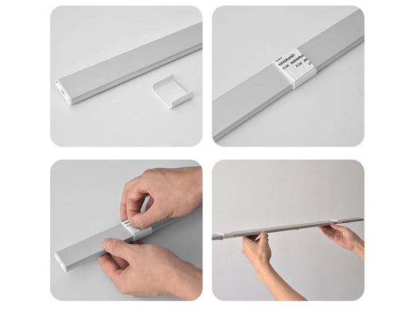 Usb 30 cm rankenos lempa usb 30 cm prisitvirtina prie stalčiaus jutiklio