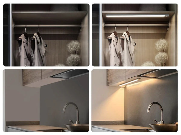 Usb 30 cm rankenos lempa usb 30 cm prisitvirtina prie stalčiaus jutiklio