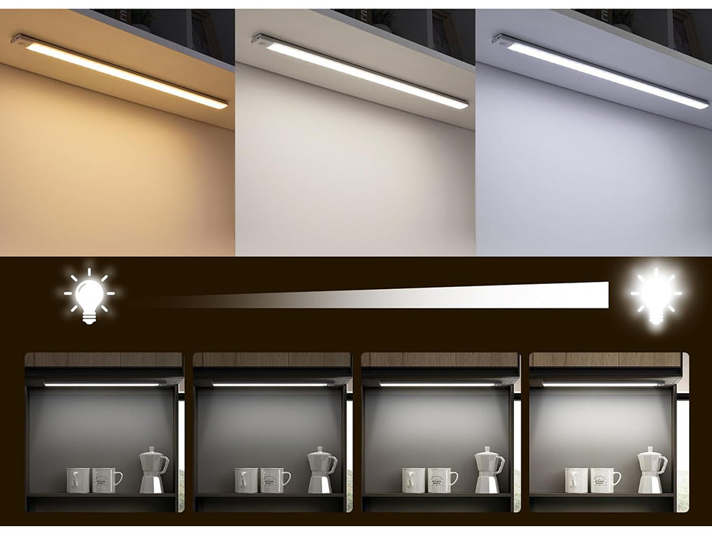 Usb 30 cm rankenos lempa usb 30 cm prisitvirtina prie stalčiaus jutiklio