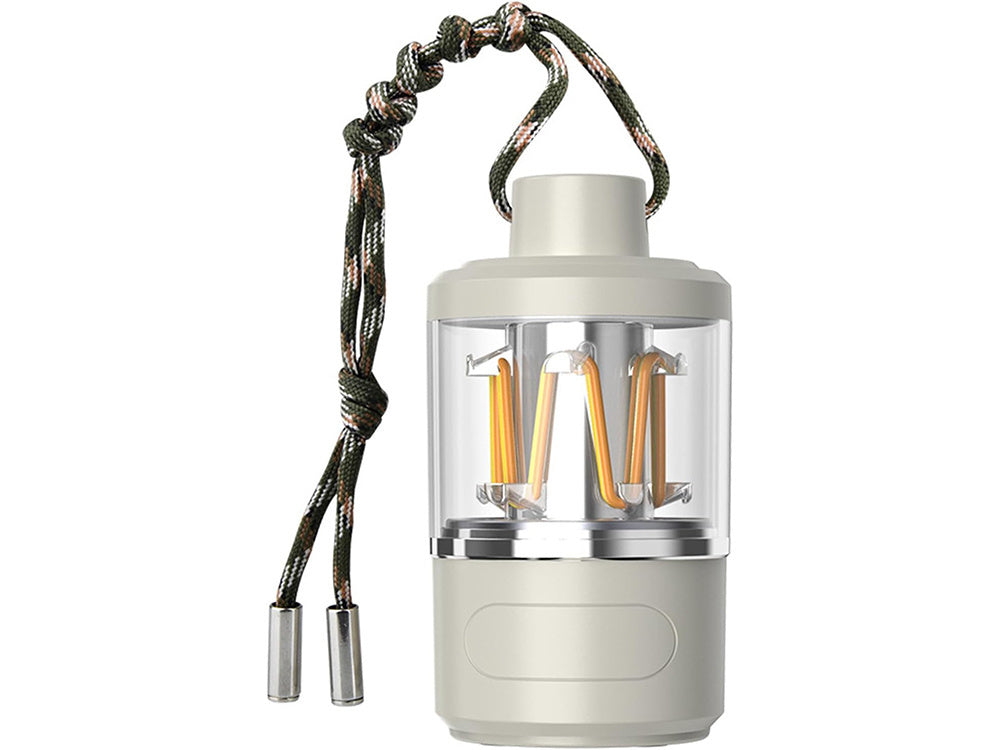 Kelionių šviesos kempingas įkraunamas led žibintuvėlis powerbank usb kempingas