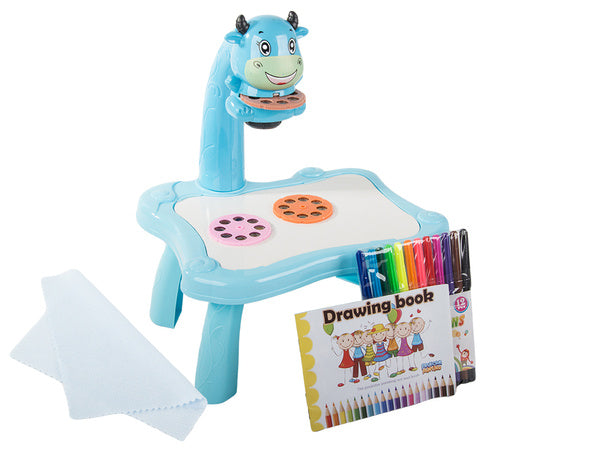 Vaizdo projektorius piešimo stalas rašomoji lenta žymekliai vaikams žymekliai, Mėlyna, Szín, Kék