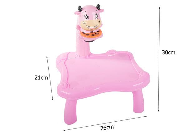 Vaizdo projektorius piešimo stalas rašomoji lenta žymekliai vaikams žymekliai, Rožinė, Szín, Rózsaszín