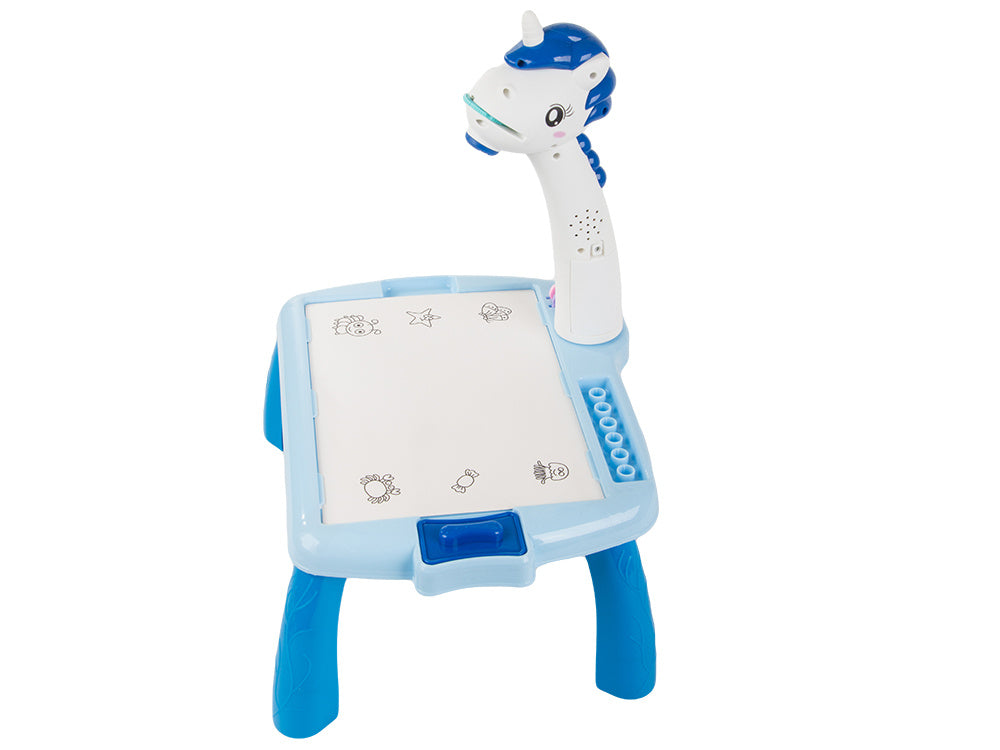 Vaizdo projektorius piešimo stalas rašomoji lenta žymekliai vaikams žymekliai, Mėlyna, Szín, Kék