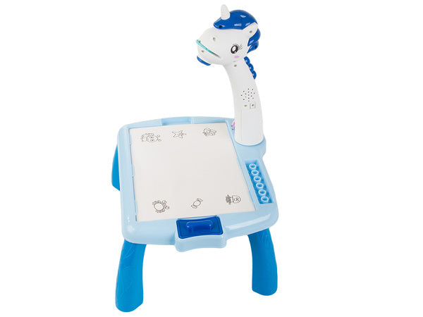 Vaizdo projektorius piešimo stalas rašomoji lenta žymekliai vaikams žymekliai, Mėlyna, Szín, Kék