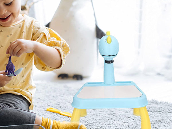 Projektorius projektorius piešimo piešimo stalas led kojos priedai, Mėlyna, Szín, Kék