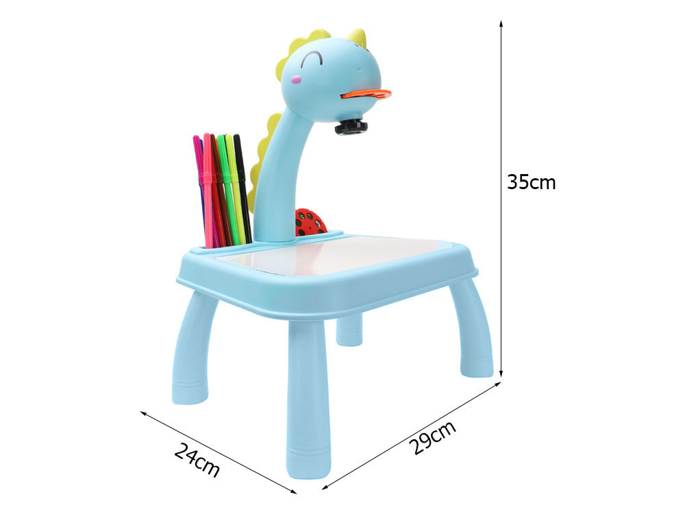 Projektorius projektorius piešimo piešimo stalas led kojos priedai, Mėlyna, Szín, Kék
