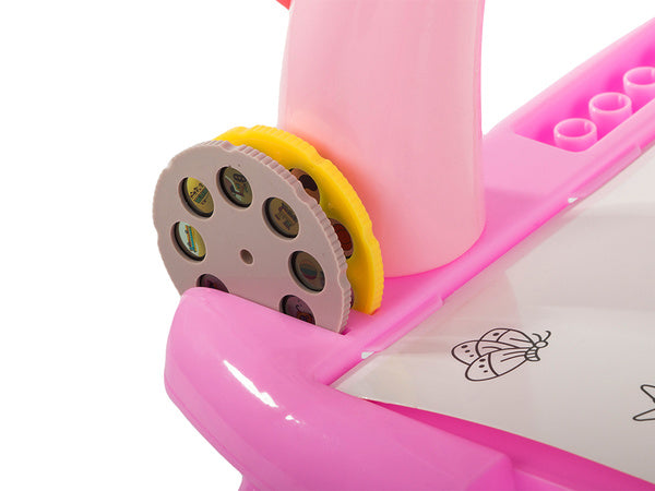 Vaizdo projektorius piešimo stalas rašomoji lenta žymekliai vaikams žymekliai, Rožinė, Szín, Rózsaszín