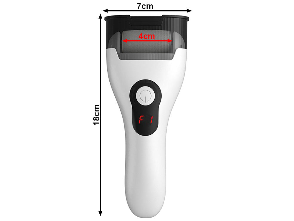 Elektrinis kulno failas pemzos akmenų pjaustymo rinkinys 3 ritinėliai lcd