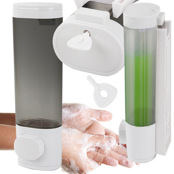 Muilo gelio skysčio šampūno dozatorius sieninis dozatorius 300ml pakabukas