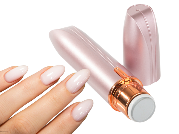 Manikiūro pedikiūro nagų poliravimo aparatas, belaidis, skirtas nagų plokštelėms lyginti