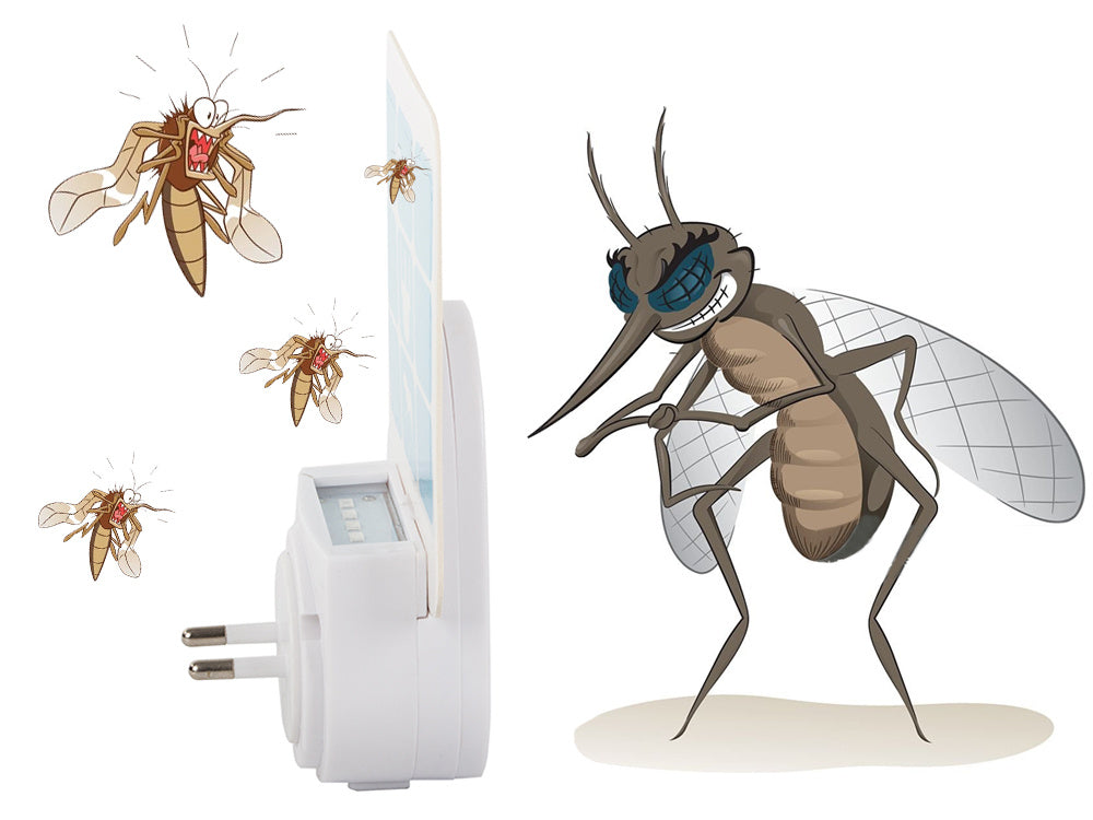 Uodus atbaidanti priemonė nuo vabzdžių su keičiamomis plokštelėmis uv kontaktų valiklis