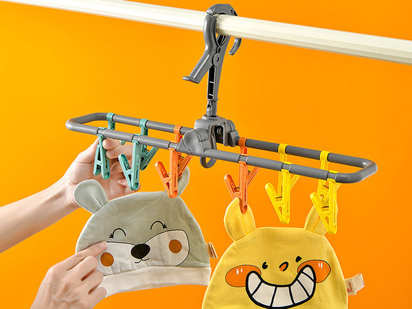 Džiovyklė kojinėms, apatiniams drabužiams, drabužių pakaba kabinti 12 smeigtukų rinkinys