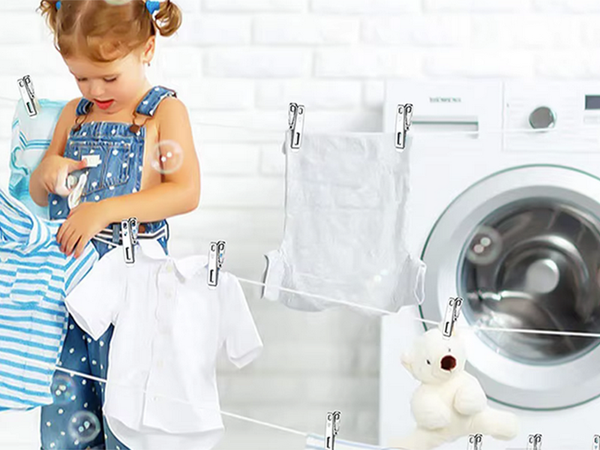 Drabužių spaustukai drabužių spaustukai skalbinių spaustukai 20 vnt.