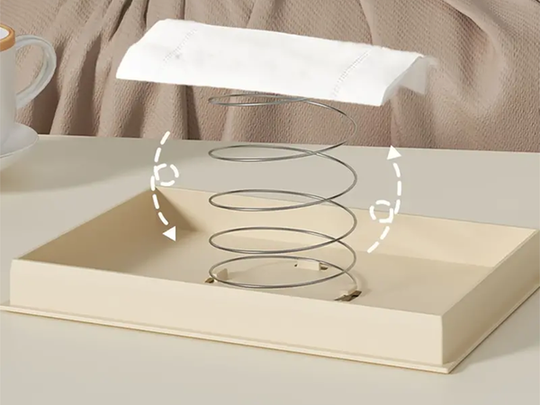 Audinių dėžutė audinių organizatoriaus dėklas